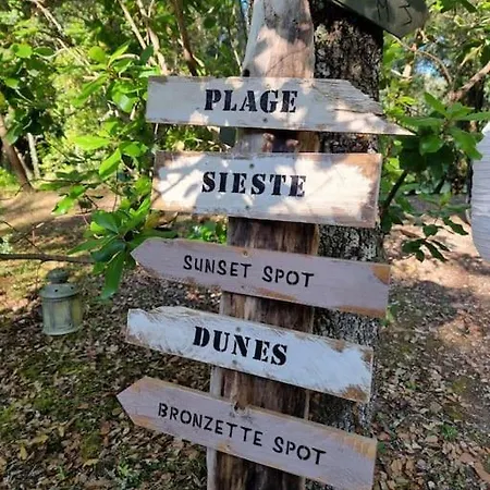 Au Pied De La Dune, Acces Prive A La Ferienhaus *