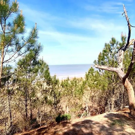 Au Pied De La Dune, Acces Prive A La Ferienhaus *